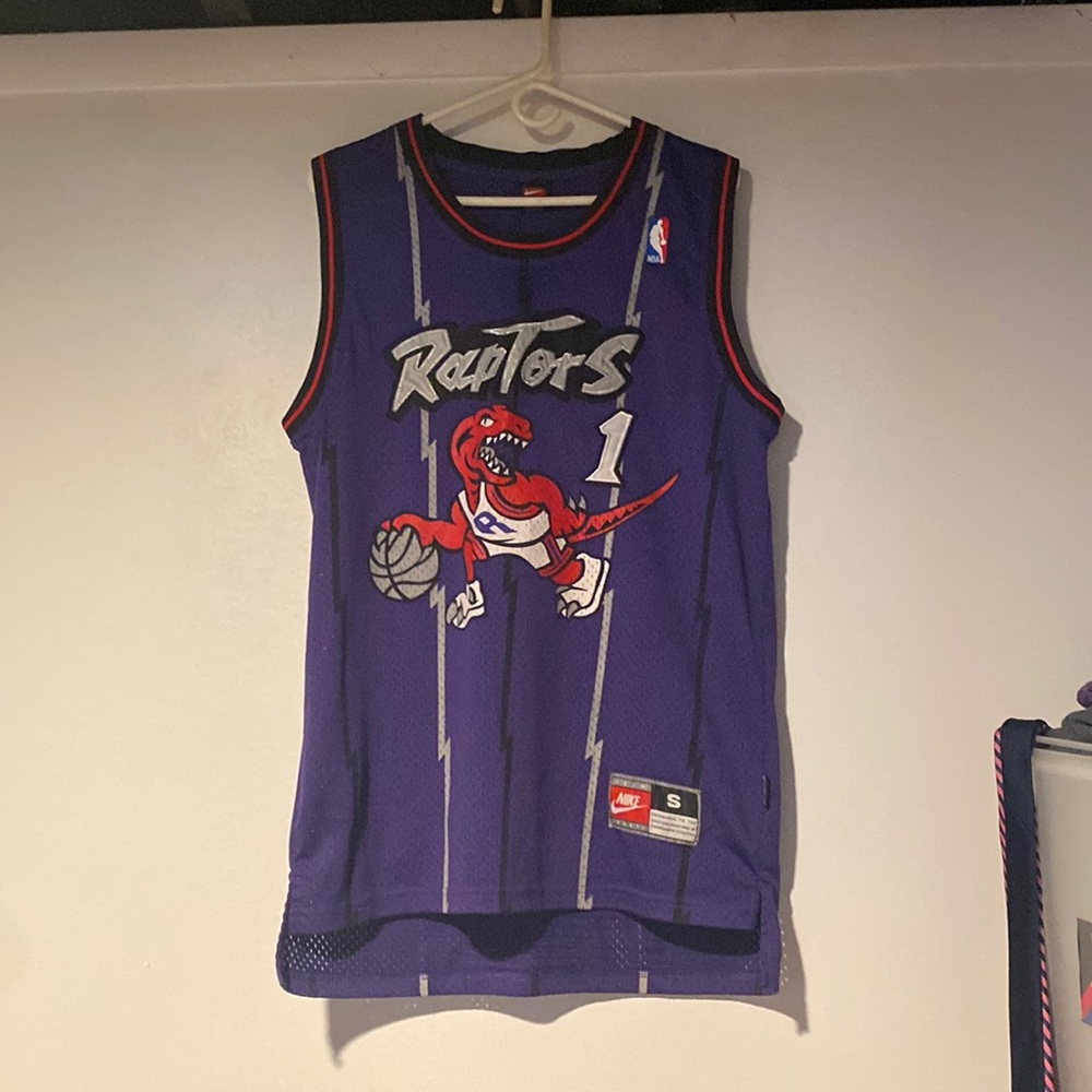 Authentic Throwback Raptors Jersey, Tracy Mcgrady - image 1